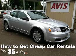 How to Get Cheap Car Rentals for $5 a day